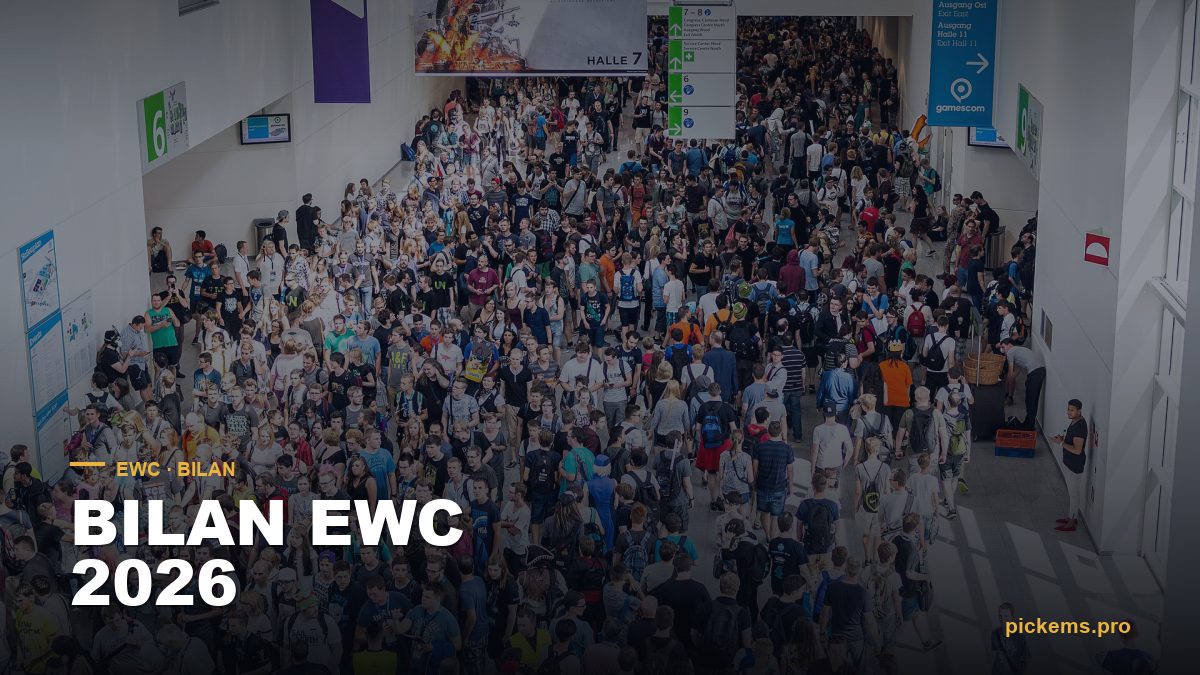 Bilan EWC 2026 : ce qu'il faut retenir avant la rentrée esport