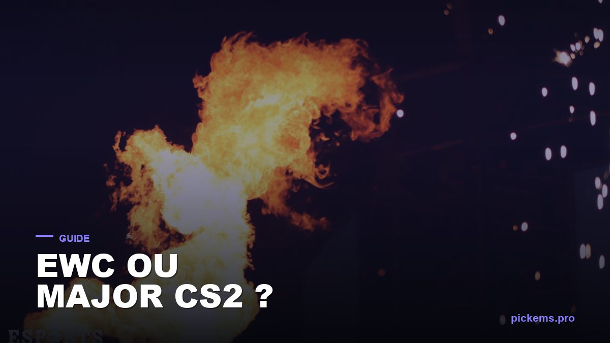 EWC ou Major CS2 : quelle est la différence, et lequel compte le plus ?