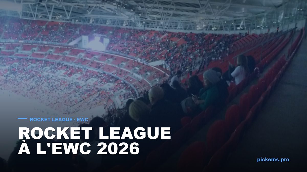 Rocket League à l'EWC 2026 : les favoris avant la semaine parisienne